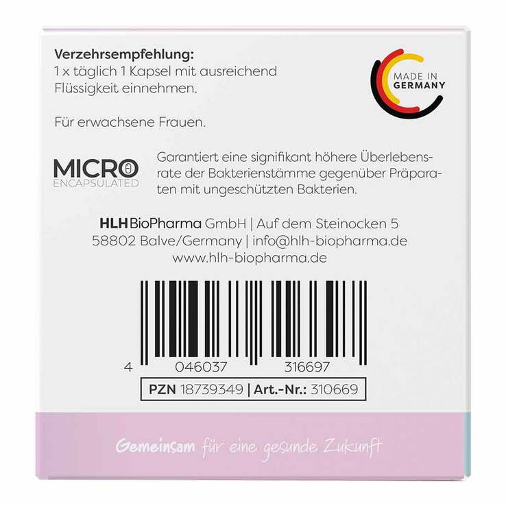 Lactobact Intima magensaftresistente Kapseln, 30 St