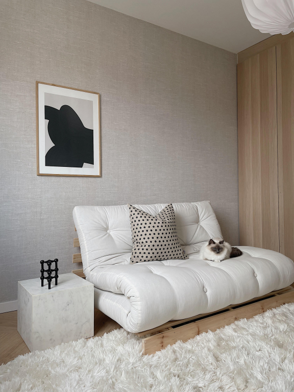 Karup Design Roots slaapbank 140 naturel, Beige