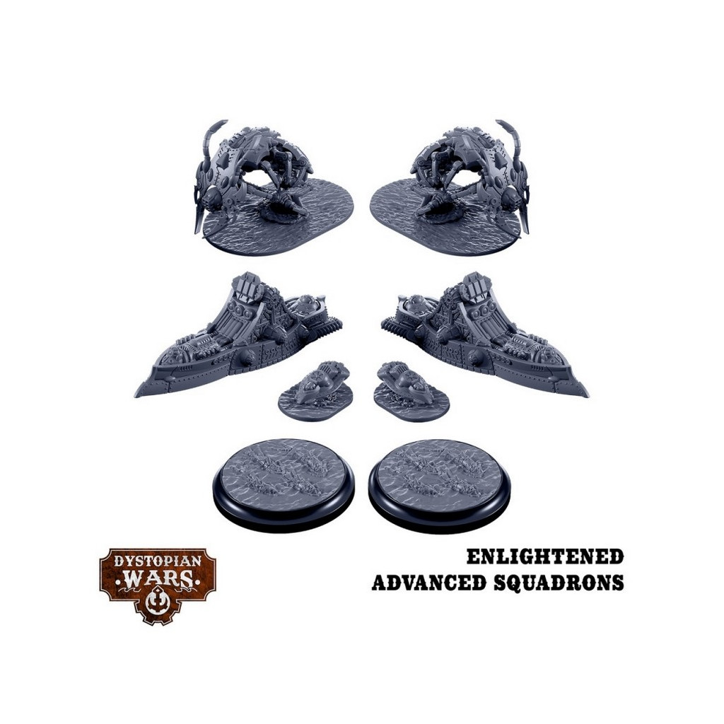 Dystopian Wars: Enlightened Advanced Squadrons