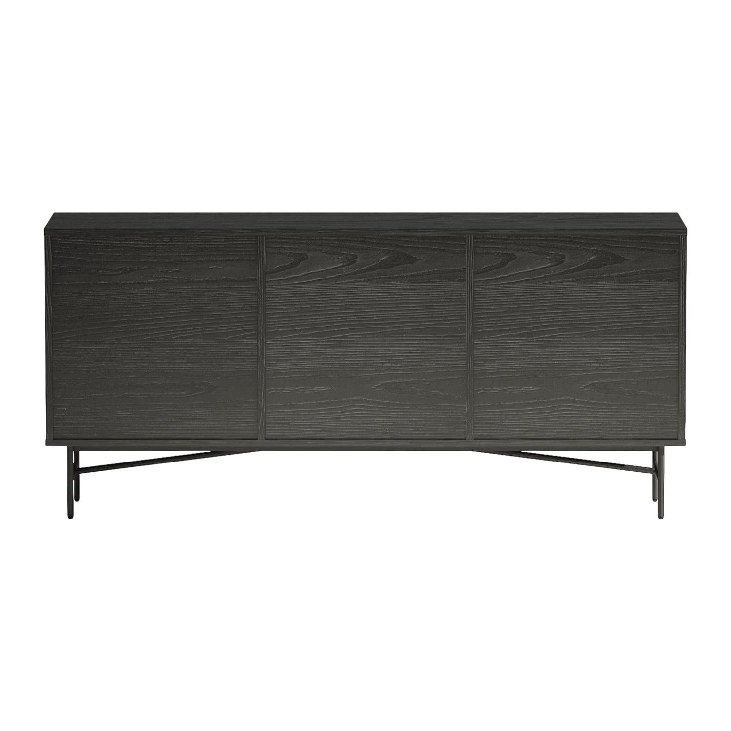 by fonQ Vorne Dressoir - Zwart Eiken