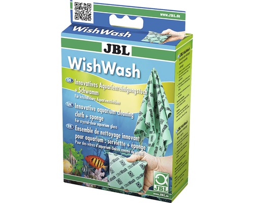 JBL Aquariumreinigingsdoek en spons WishWash