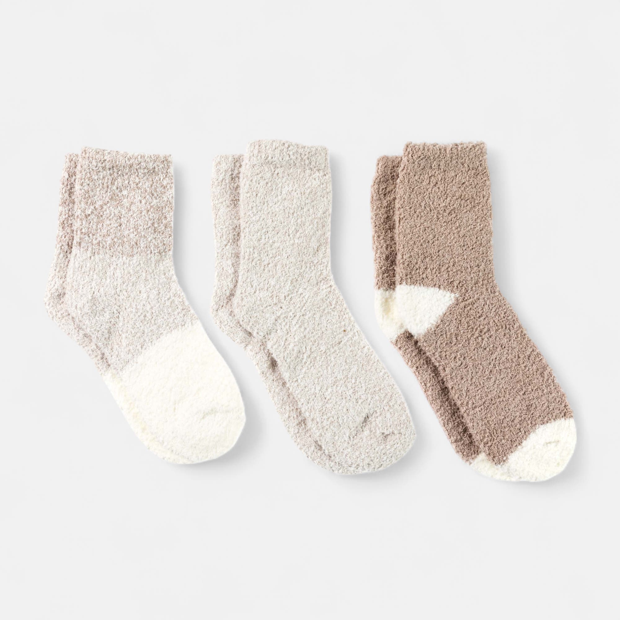 Chaussettes Femme beige