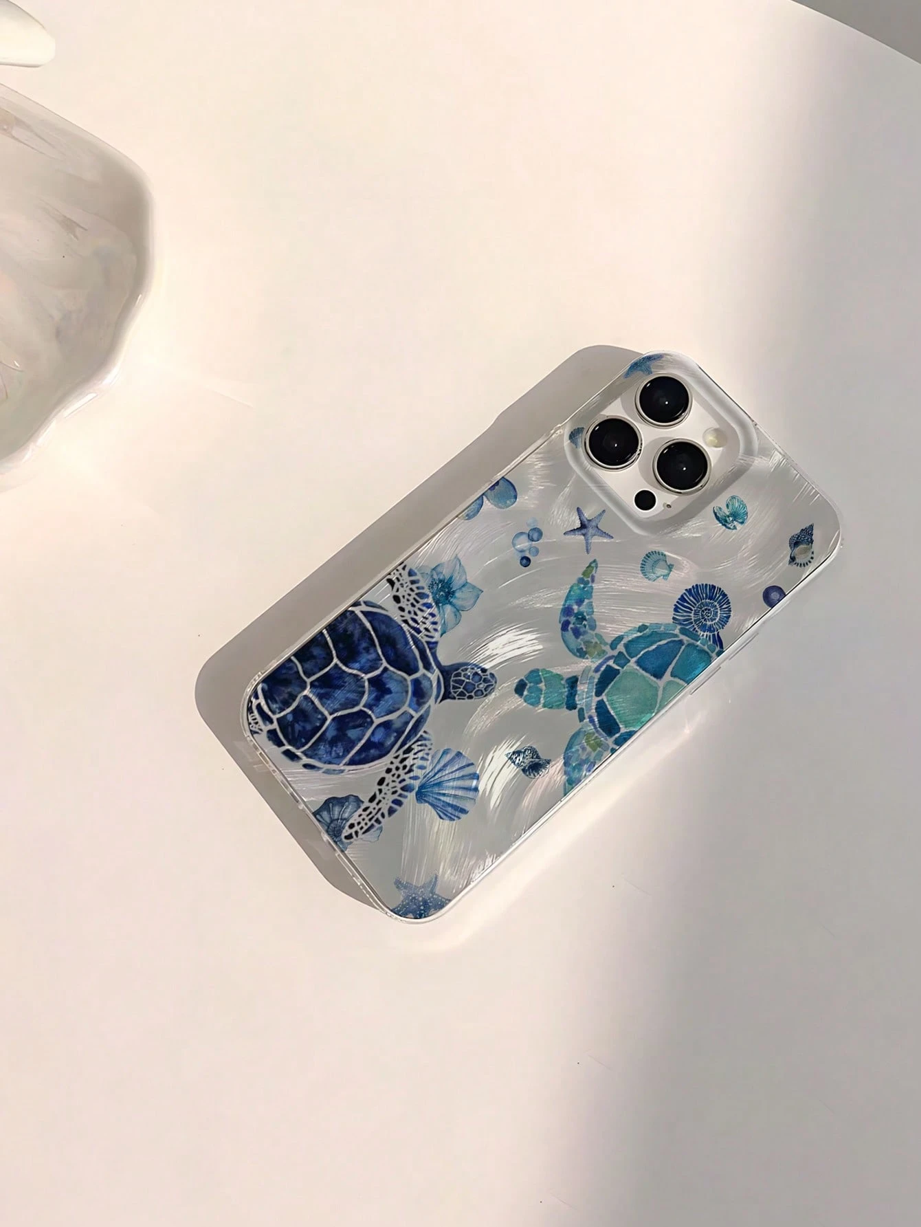 iPhone 16 Pro Max Hybrid Hardcase Hülle TPU Bumper   Kunststoff Rückseite - Schildkröten