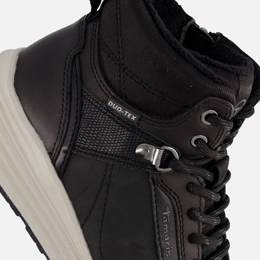 Tamaris Veterboots zwart Synthetisch