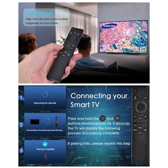 TV fjernbetjening Erstatning for BN59-01385A Til Samsung TV