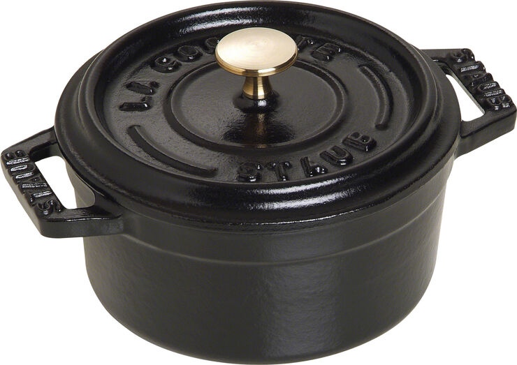 Staub La Cocotte 10 cm sort Sort
