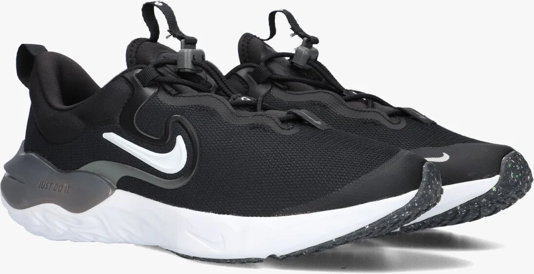 NIKE zwarte nike lage sneakers nike run flow (gs)