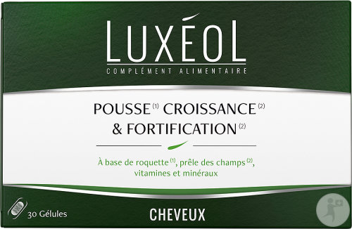 Luxéol Pousse Croissance & Fortification Programme 1 Mois Complément Alimentaire 30 Gélules