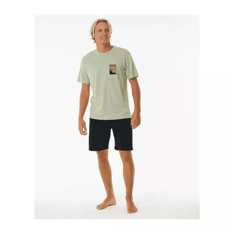 Teeshirt RIPCURL Swc Blazing Tubes Tee Sage