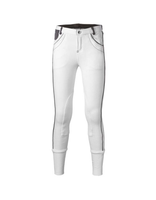 P3-Wear Rijbroek Kids Wit - Ruiterkleding