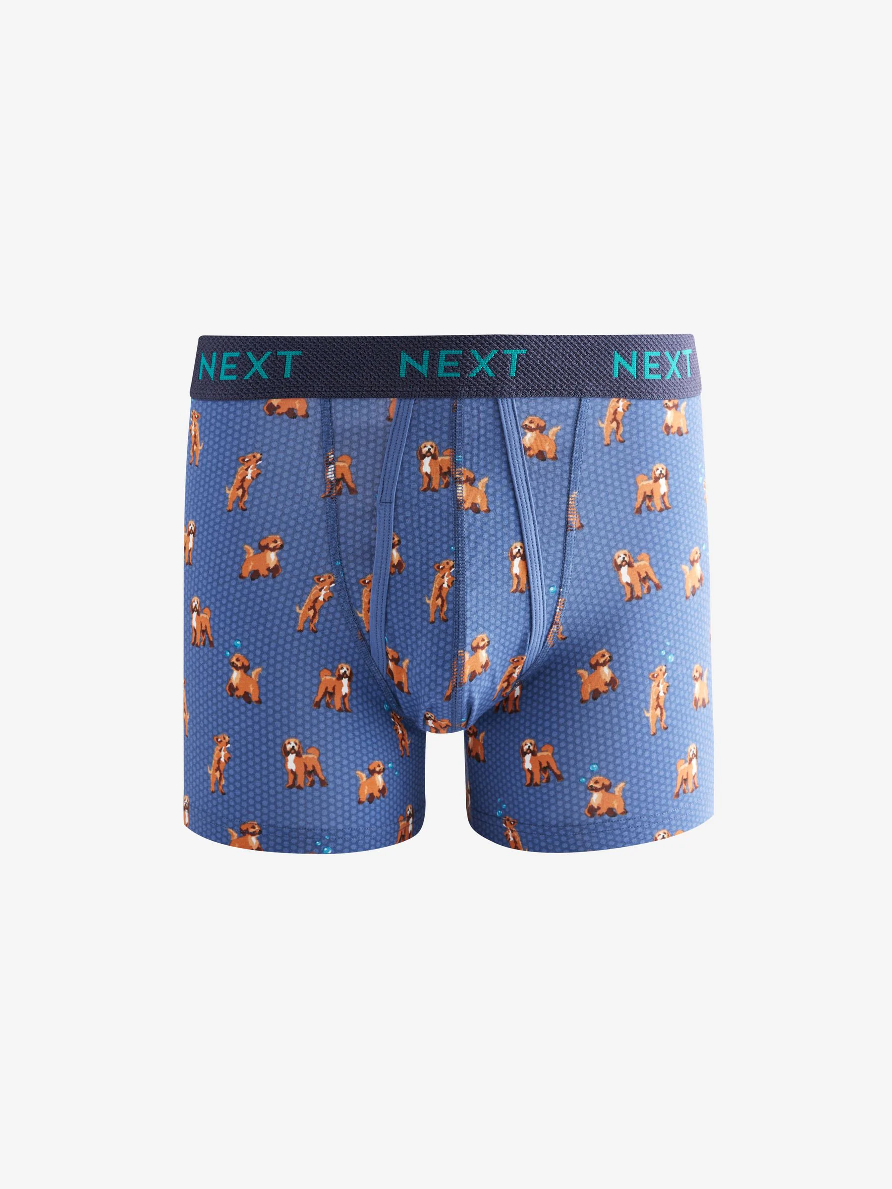 Hondenpatroon - 8 Boxershorts zonder plooi