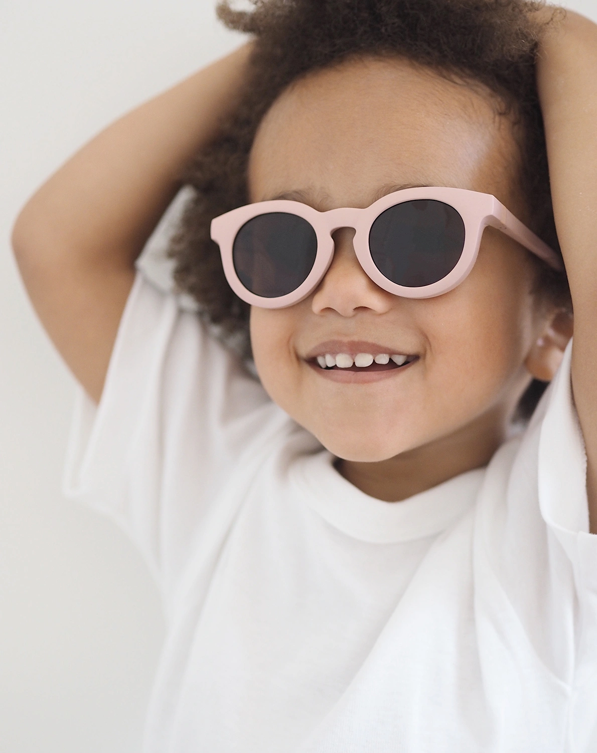 Sonnenbrille HAPPY in dusty rosa