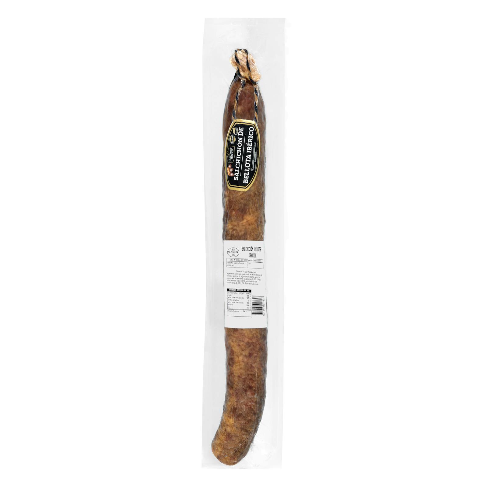 Saucisse ibérique nourrie aux glands de La Hacienda del Ibérico