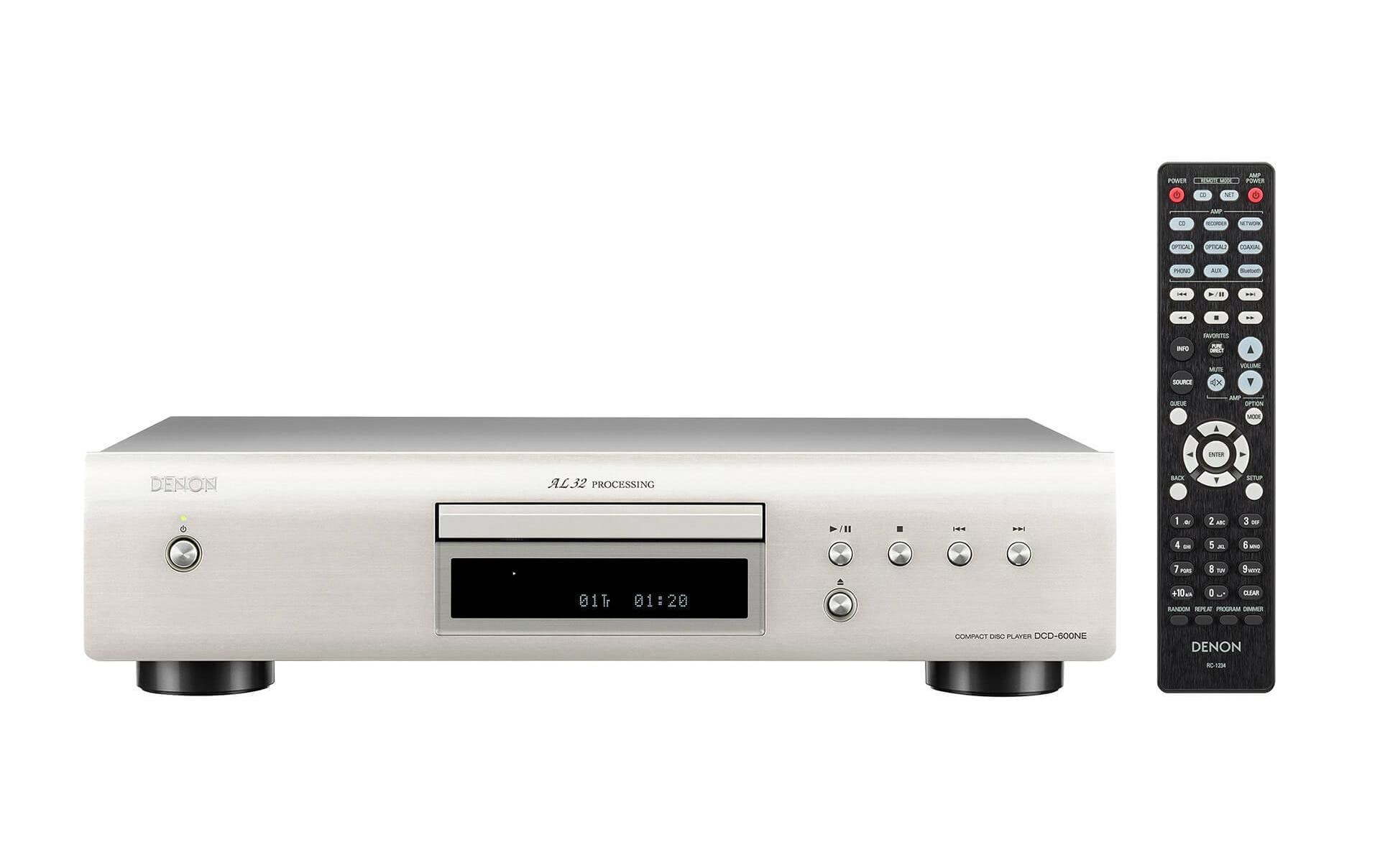 CD-Player DCD-600NE Silber<br>CD-Player mit AL32 Processing