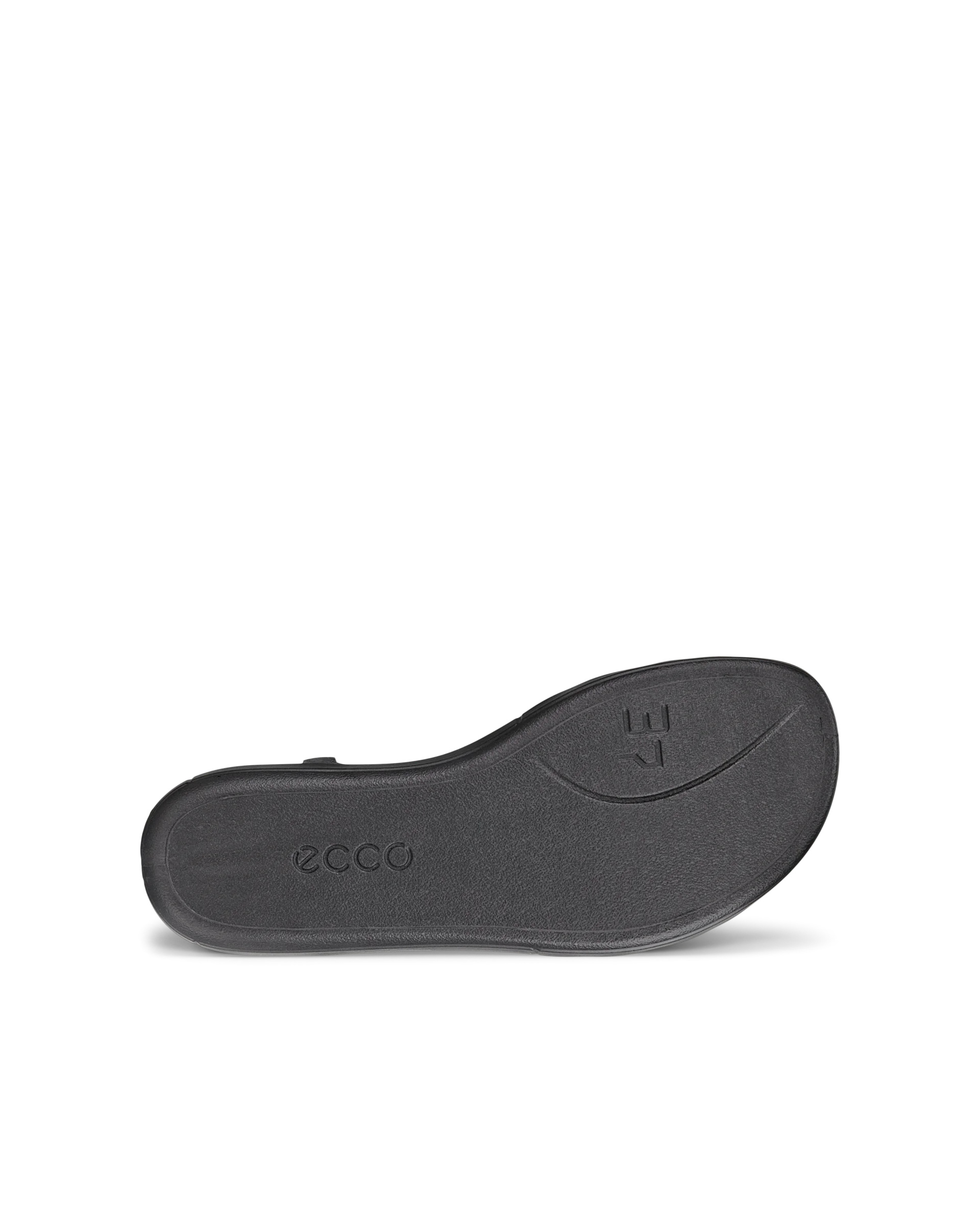 ECCO SIMPIL SANDAL Damen Flache Nubuksandale Schwarz