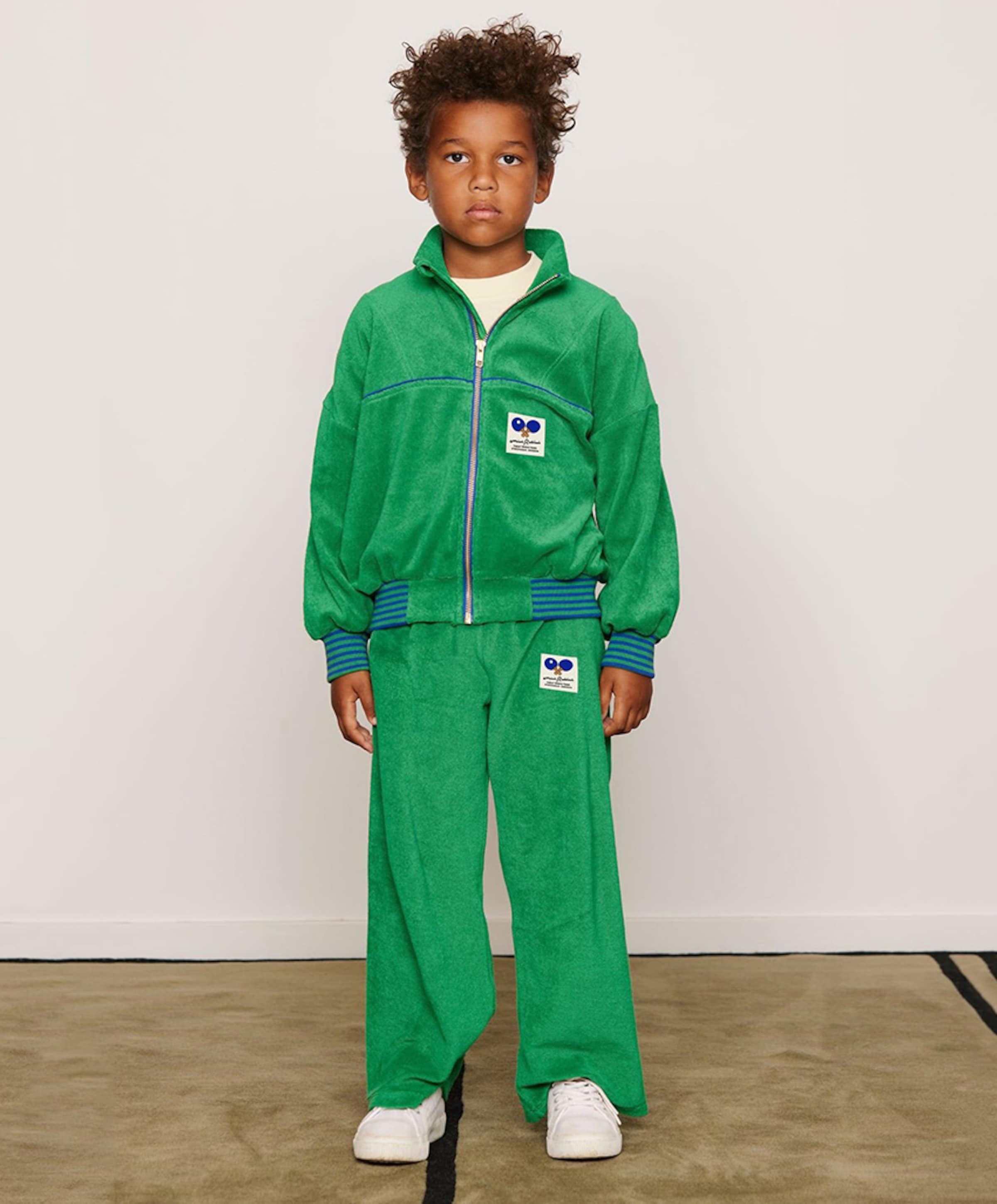 Mini Rodini Jongens vest groen