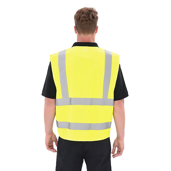 Gilet haute visibilité jaune taille L/XL