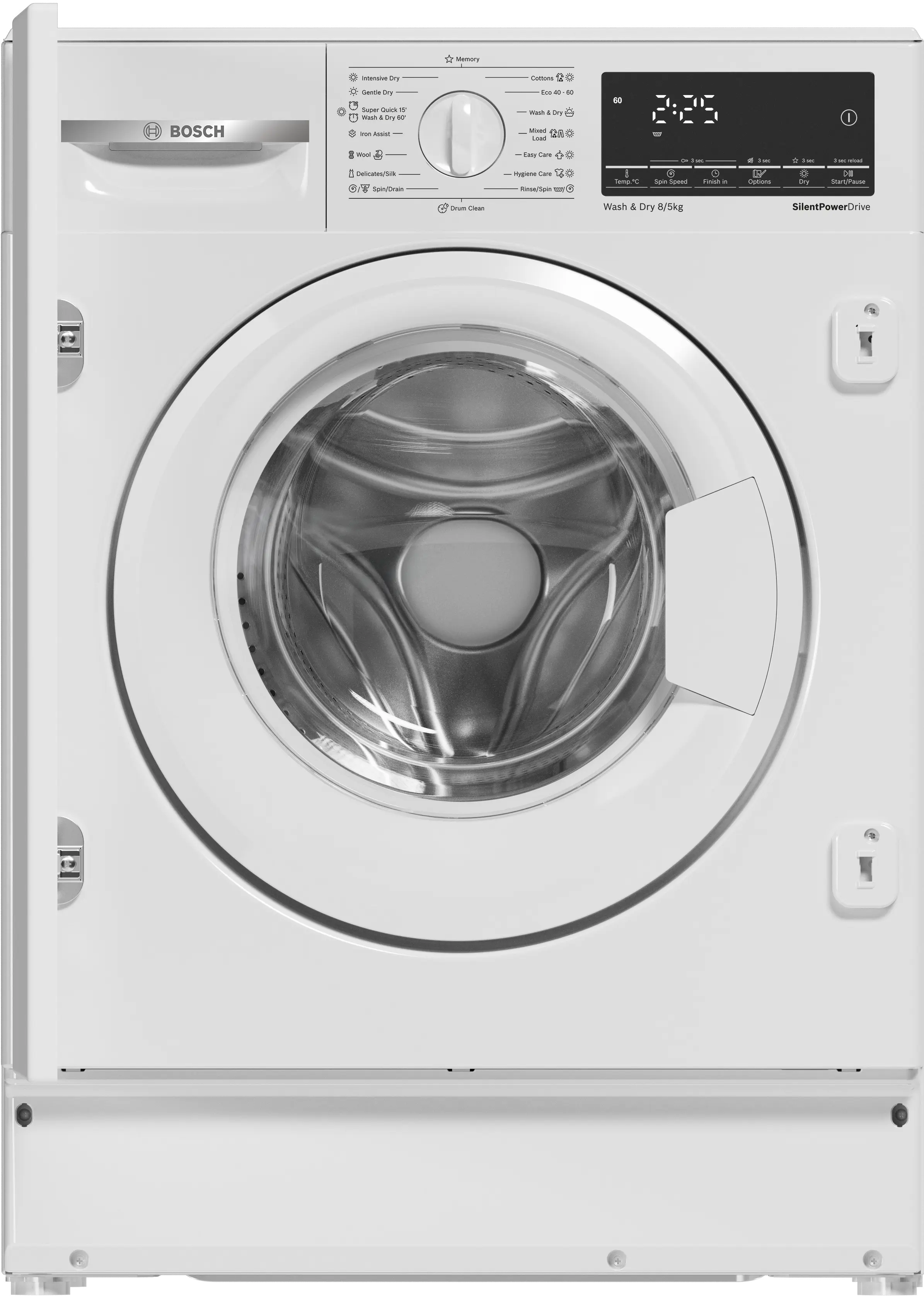 Serie 6 Inbouw was-droogcombinatie 8/5 kg