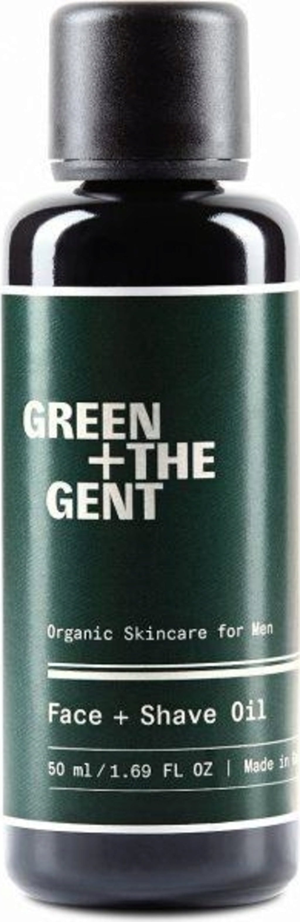 Green + The Gent  Face + Shave Oil, 50 ml
