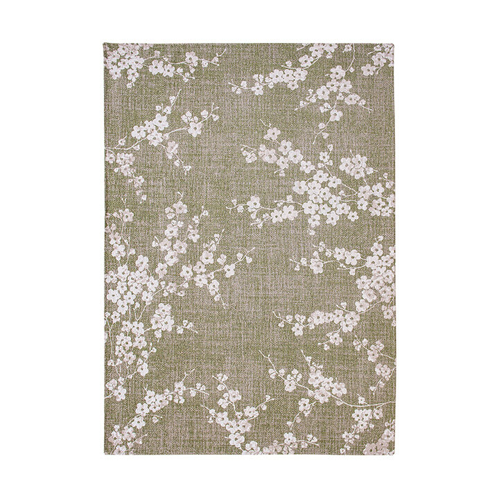 Bloemen vloerkleed - Sakura Wet Garden 9372