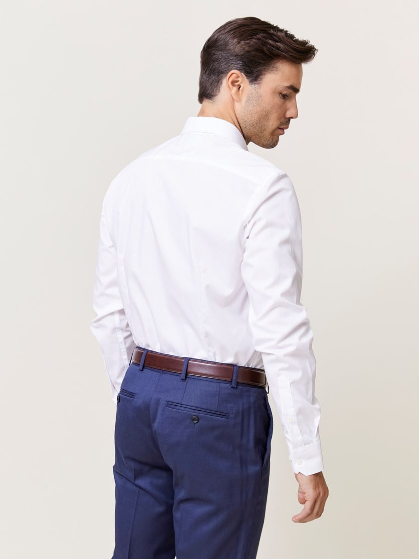 Marco strykefri skjorte Bleach White