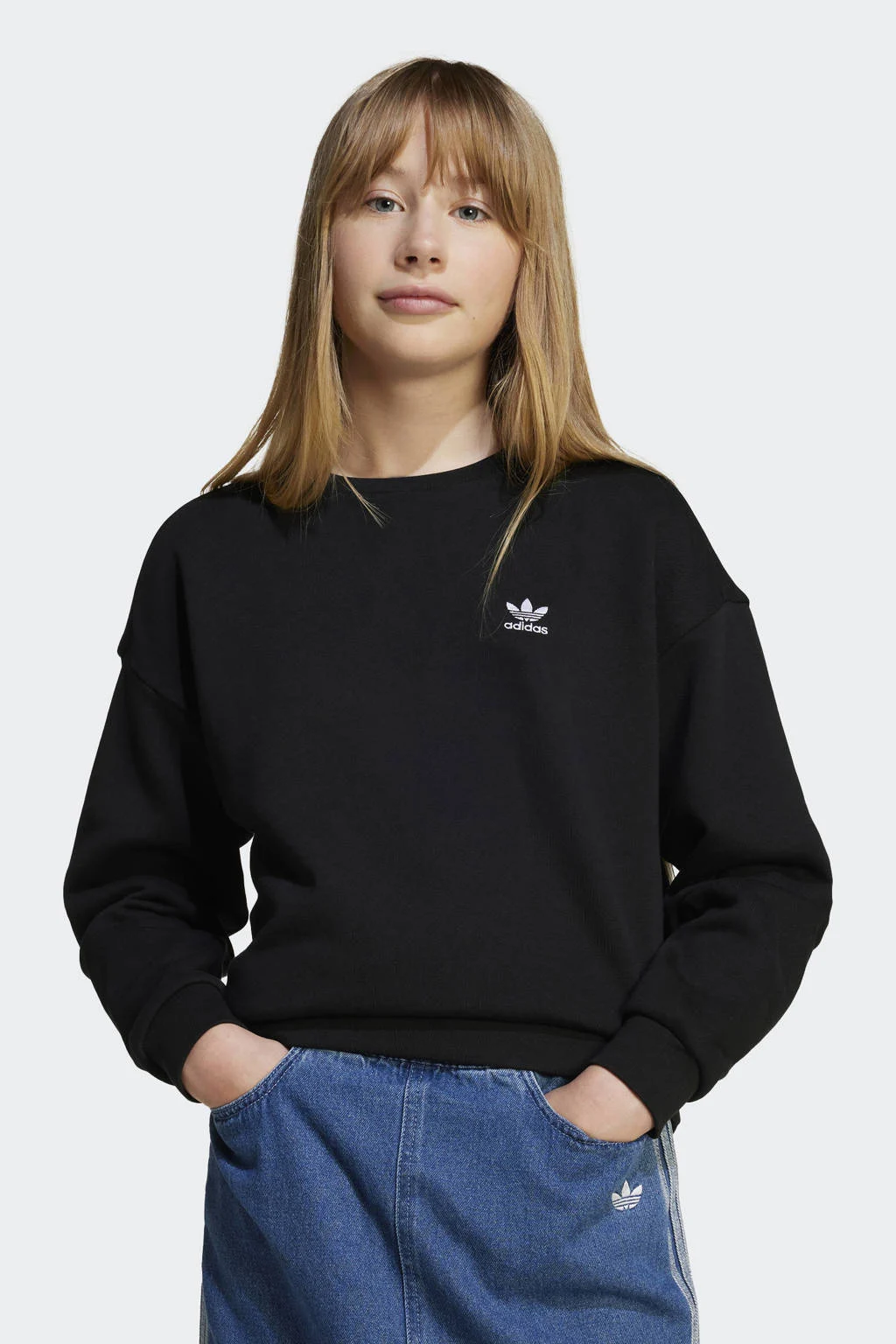 adidas sweater zwart