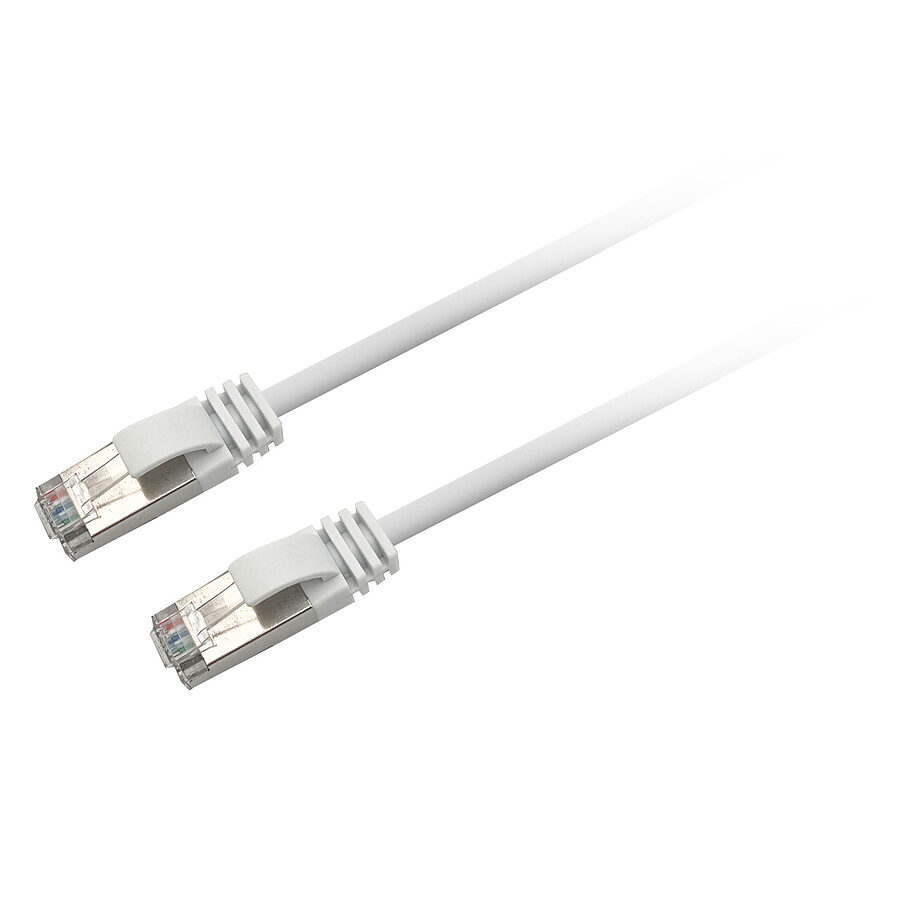 Textorm Câble RJ45 CAT 6 FTP (blanc) - 5 m