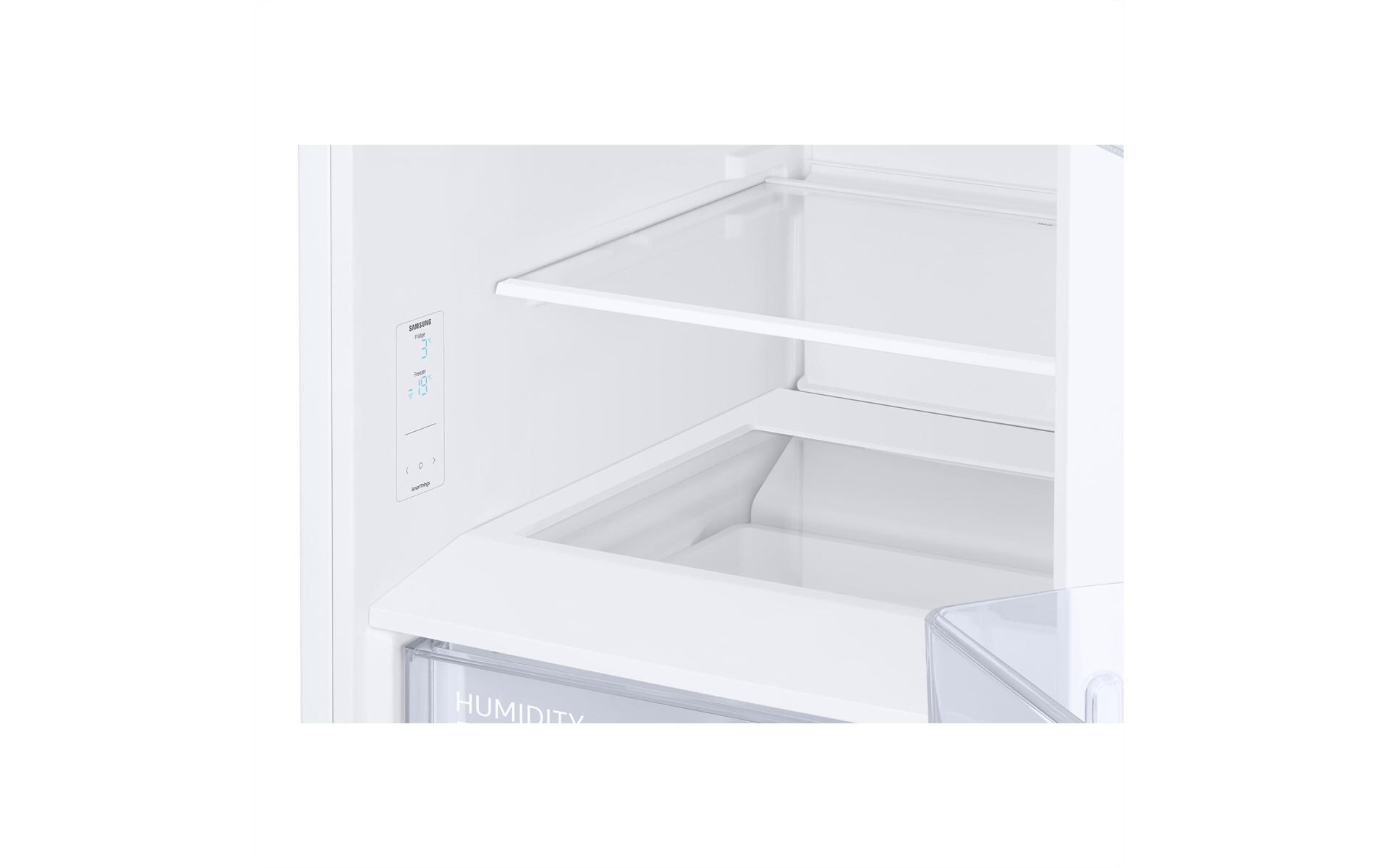 Kühl-Gefrierkombination RB34C600DWW/WS Rechts<br>Freistehendes Kombigerät mit Kühlschrank oben und Gefrierschrank unten