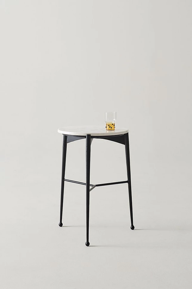 MELLE sidebord marmor