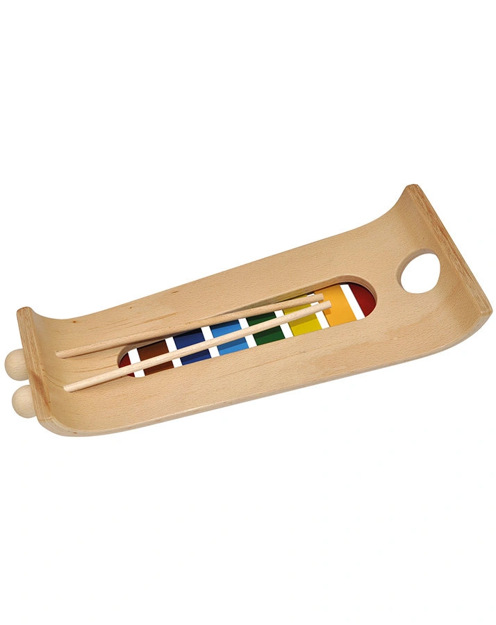 Metallophon DAS WUNDERSCHÖNE GLOCKENSPIEL in bunt