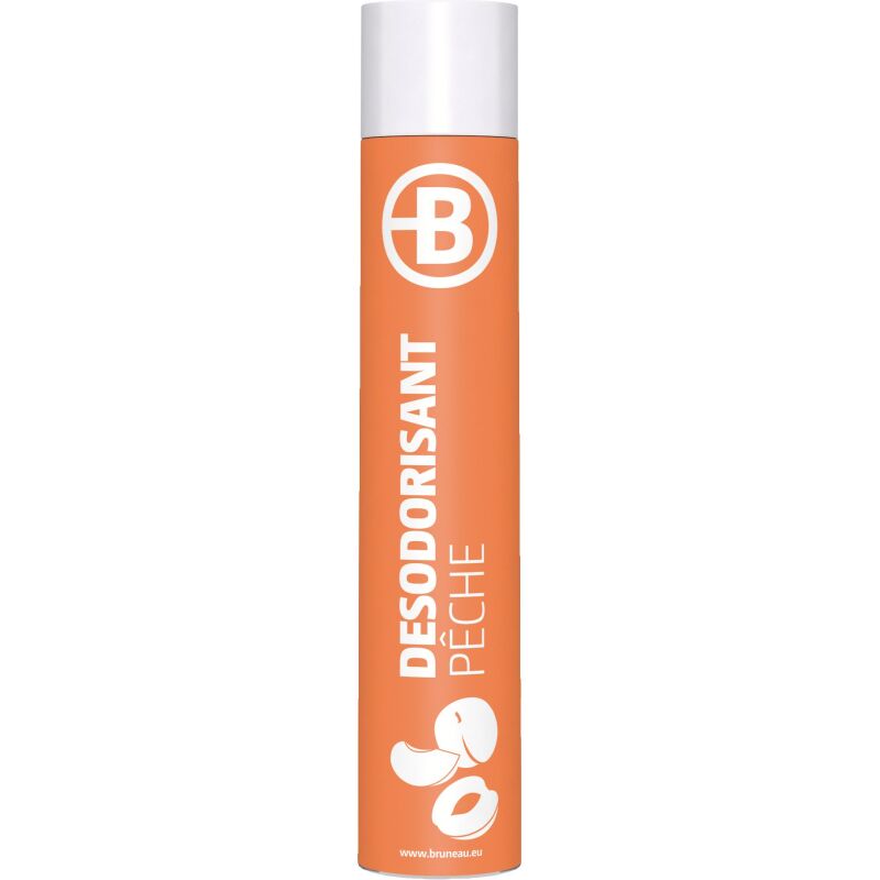Désodorisant Bruneau pêche - Aérosol 750 ml