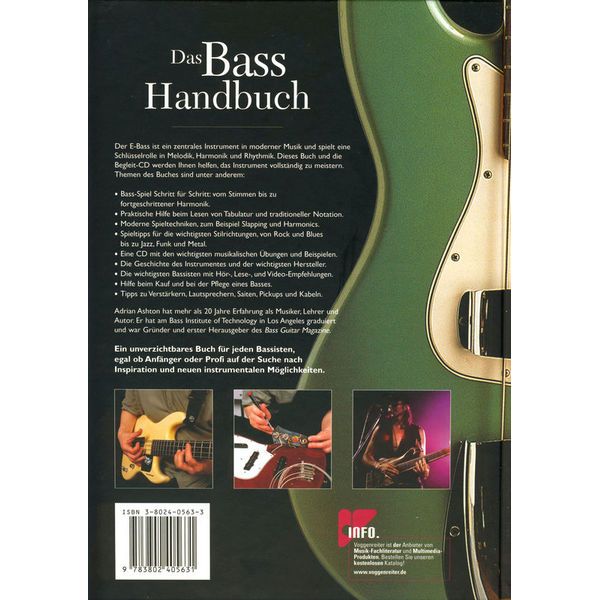 Voggenreiter Verlag das Basshandbuch