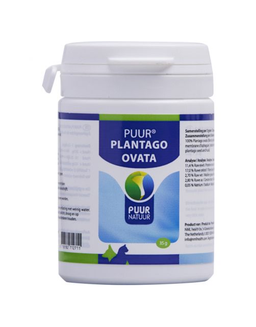 Puur Natuur Plantago Ovata - Supplement - 35 g