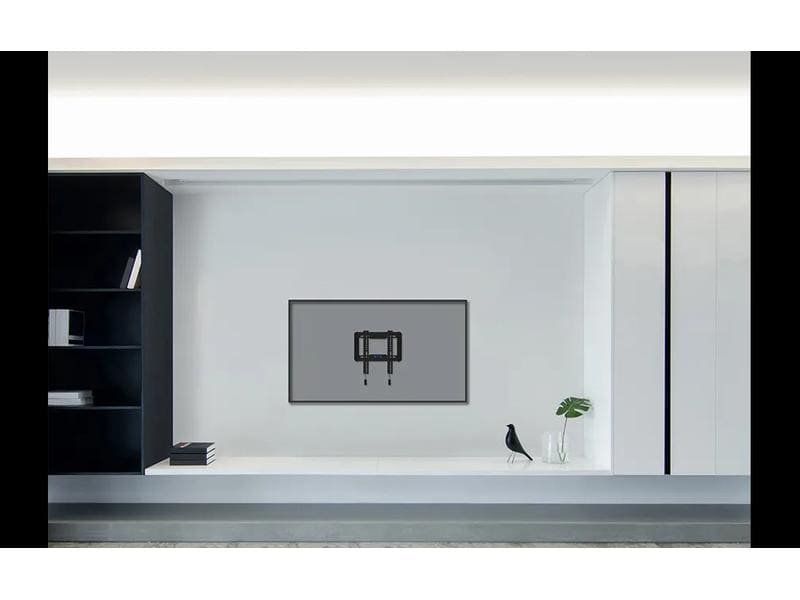 NEOMOUNTS Wandhalterung WL30-550BL12 Schwarz Stabile Wandhalterung für 24-55