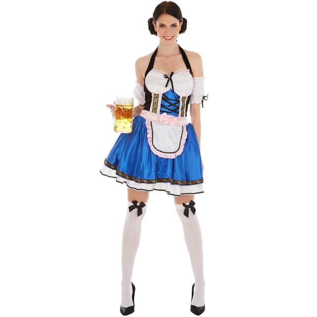 Feminin tyrolerkjole kostume