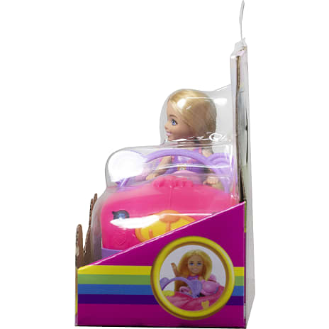 Barbie bil med Chelsea dukke