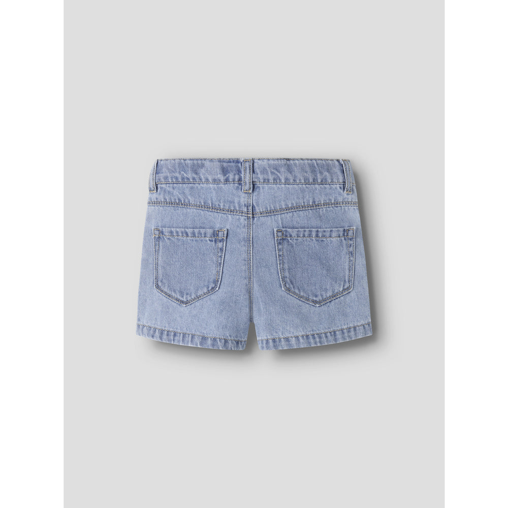 Køb Name It Light Blue Denim Anglaise Nmfrose Mom Dnm Anglai Shorts 1026-Ov H