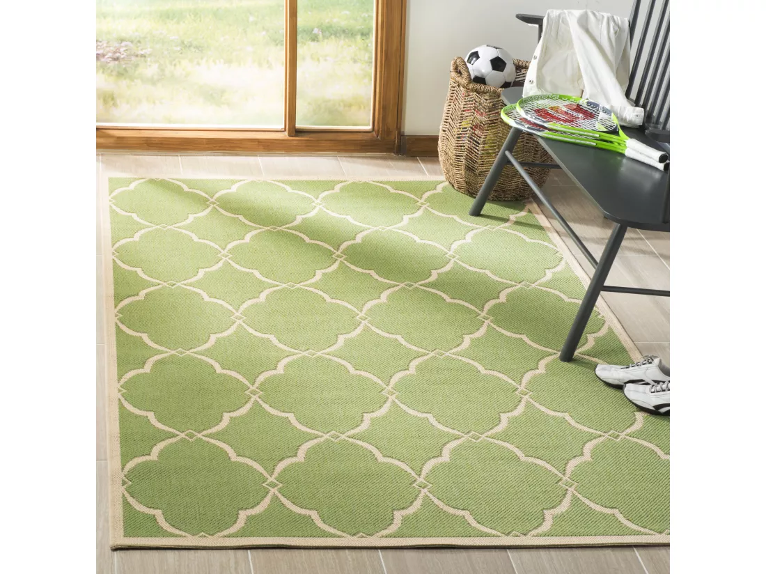 Tapis Olive & Cream 79 X 152 cm - Positano