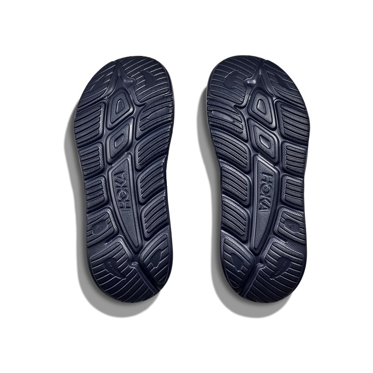 Hoka U Ora Athletic Slide Varsity Navy/White