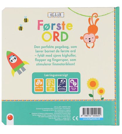 Forlaget Bolden Bog - Kig & L?r: F?rste Ord - Dansk