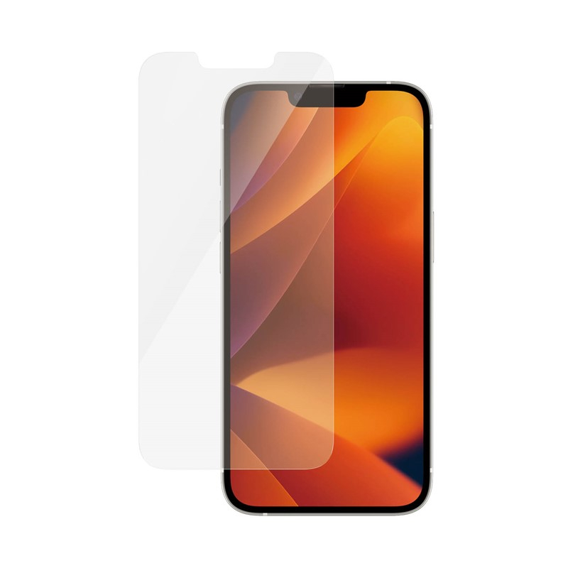 iPhone 14 / iPhone 13 / 13 Pro Antibakterielle Panzer Glas Displayschutz Case Friendly (2767)