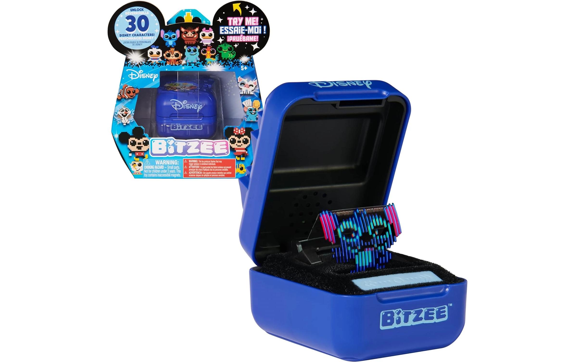 Bitzee Disney BlauInteraktives Spielzeug mit 30 Disney Figuren