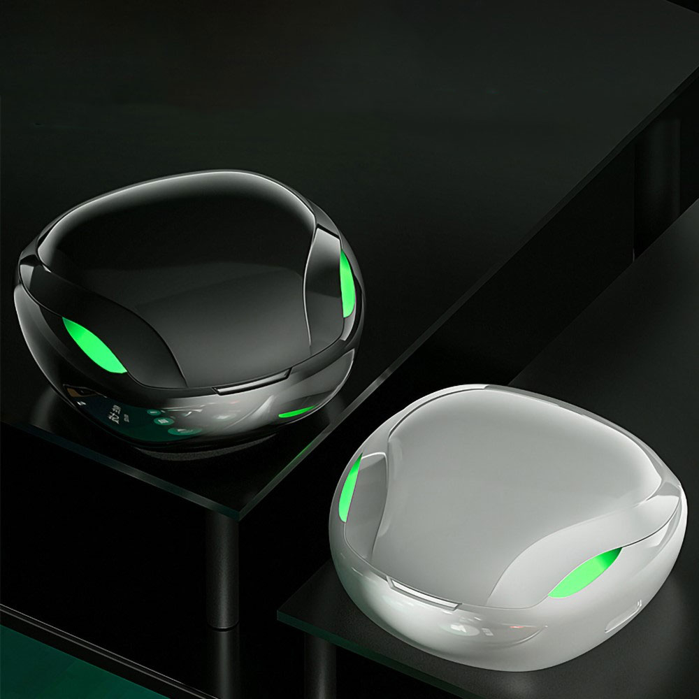 thinkplus Live Pods XT92 TWS Bluetooth 5.1 In-Ear Kopfhörer LED Headset mit Noise Cancelling   Ladecase (300mAh) - Schwarz