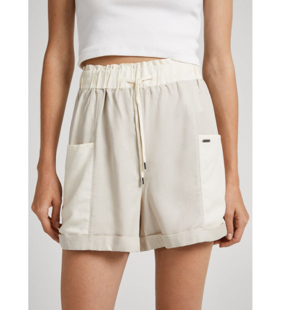 Pepe Jeans Calções Famina branco