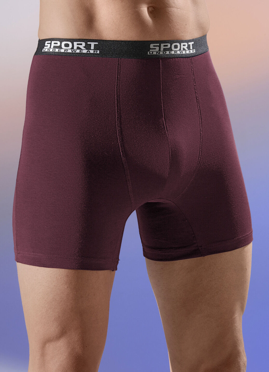 Viererpack Pants mit Elastikbund