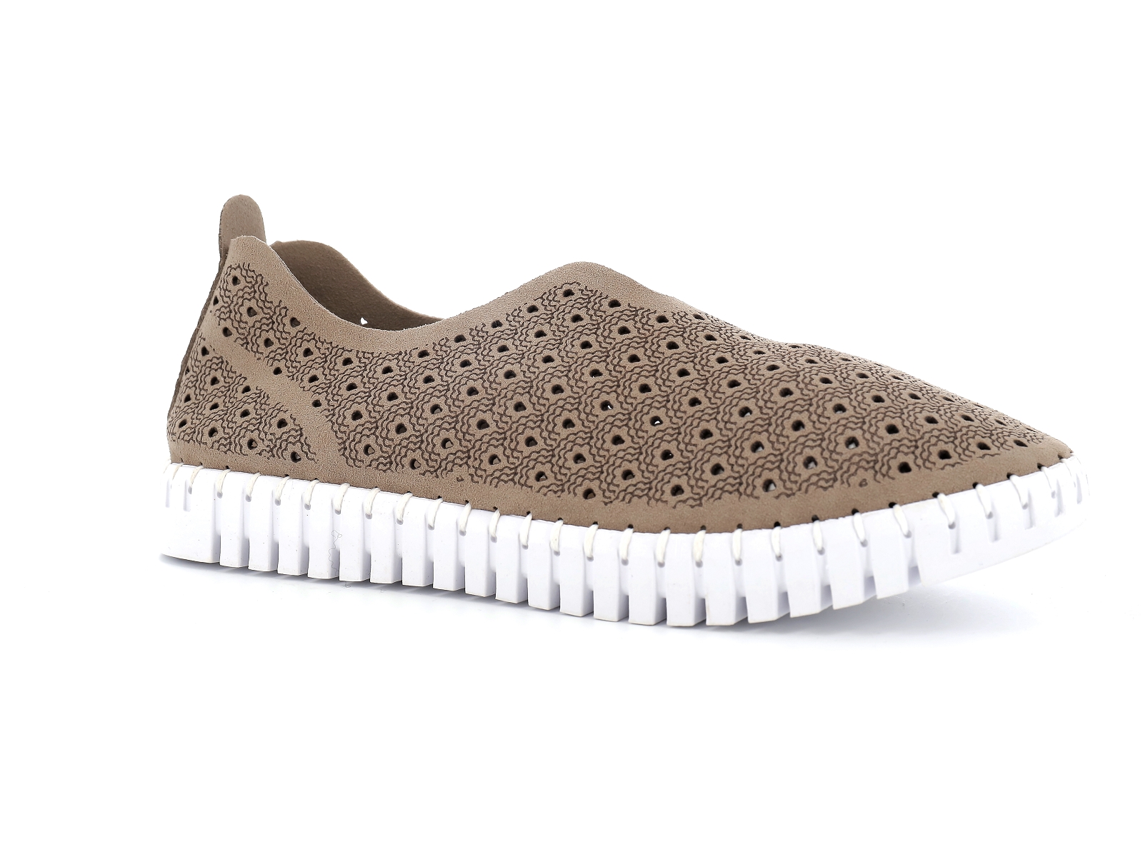 F brand-B837683 Synthétique Taupe