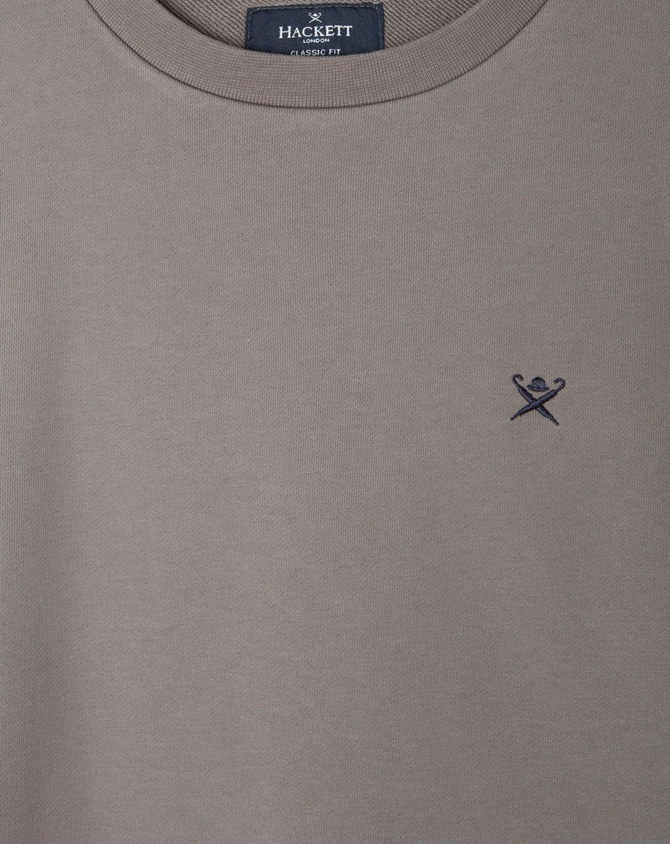 Hackett London Sweat col rond gris