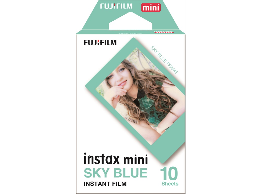 CARGA COLORFILM FUJIFILM INSTAX MINI 10 SKY AZUL