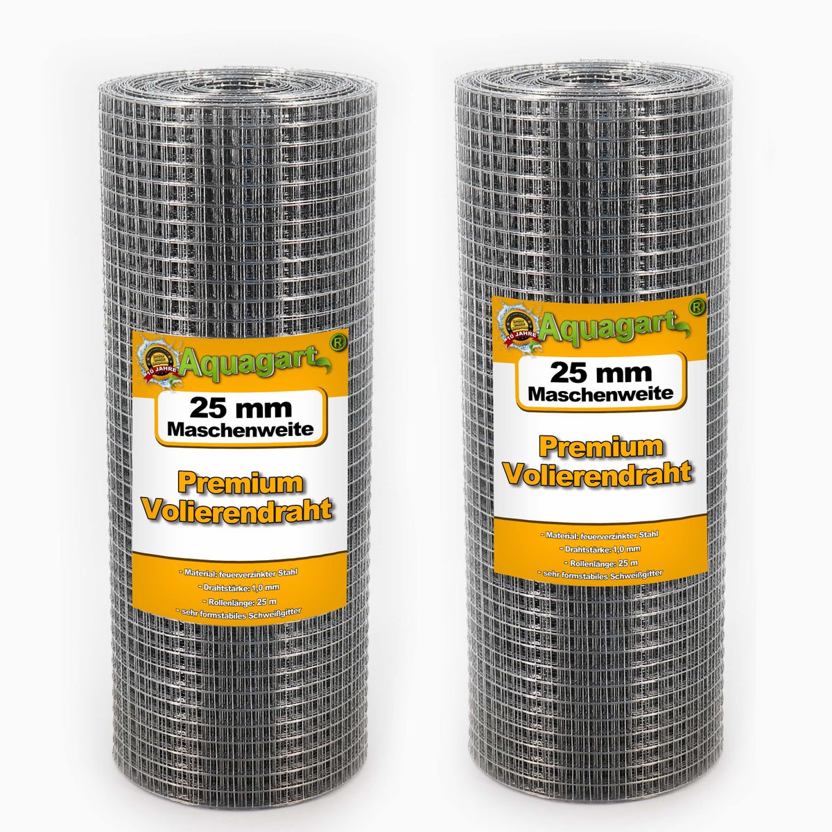 100m x 0,5m volièredraad, gaas, gelast gaas, gaashekwerk, gaas