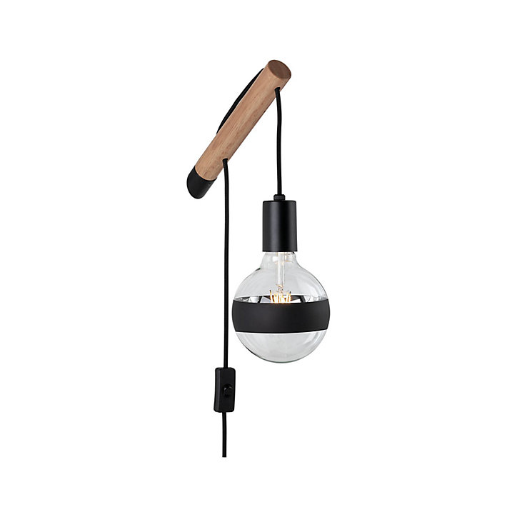 Applique murale Kian E27 IP20 40W Paulmann noir